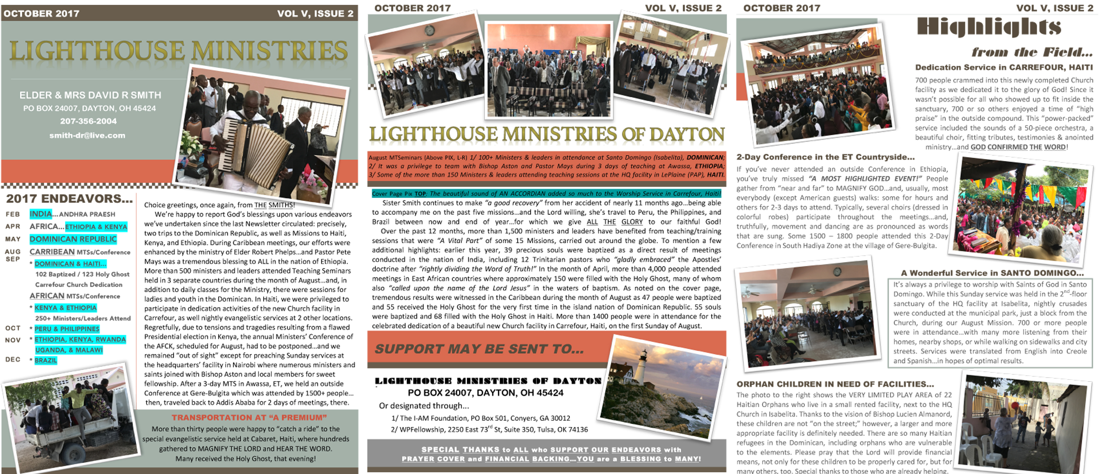 Lighthouse Ministries – Missionary David Smith